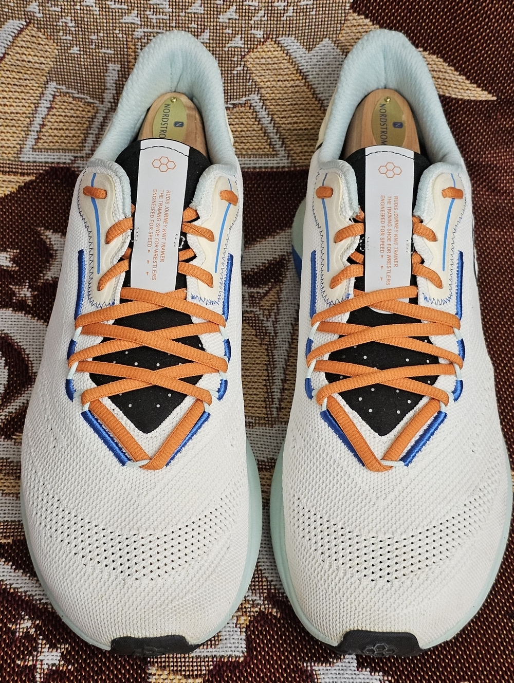RUDIS Journey Knit Mens Training Shoes Size 13 Lace Up Athletic Sneakers